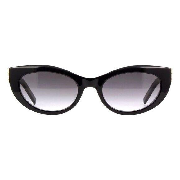 New SAINT LAURENT Black Cat Eye SL M115 002 Sunglasses Women - Picture 2 of 4